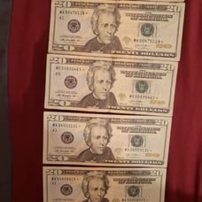 Star note bills lot of 6