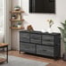 5 Drawer Fabric Dresser Storage Tower Closet Organizer