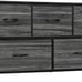 5 Drawer Fabric Dresser Storage Tower Closet Organizer