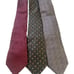 Salvatore Ferragamo Mens Lot of 3 Silk Ties Made In Italy