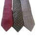 Salvatore Ferragamo Mens Lot of 3 Silk Ties Made In Italy