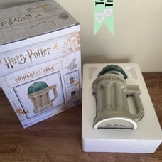 Harry Potter Gringotts Bank Ceramic Mug Memorabilia (Large,30 oz)