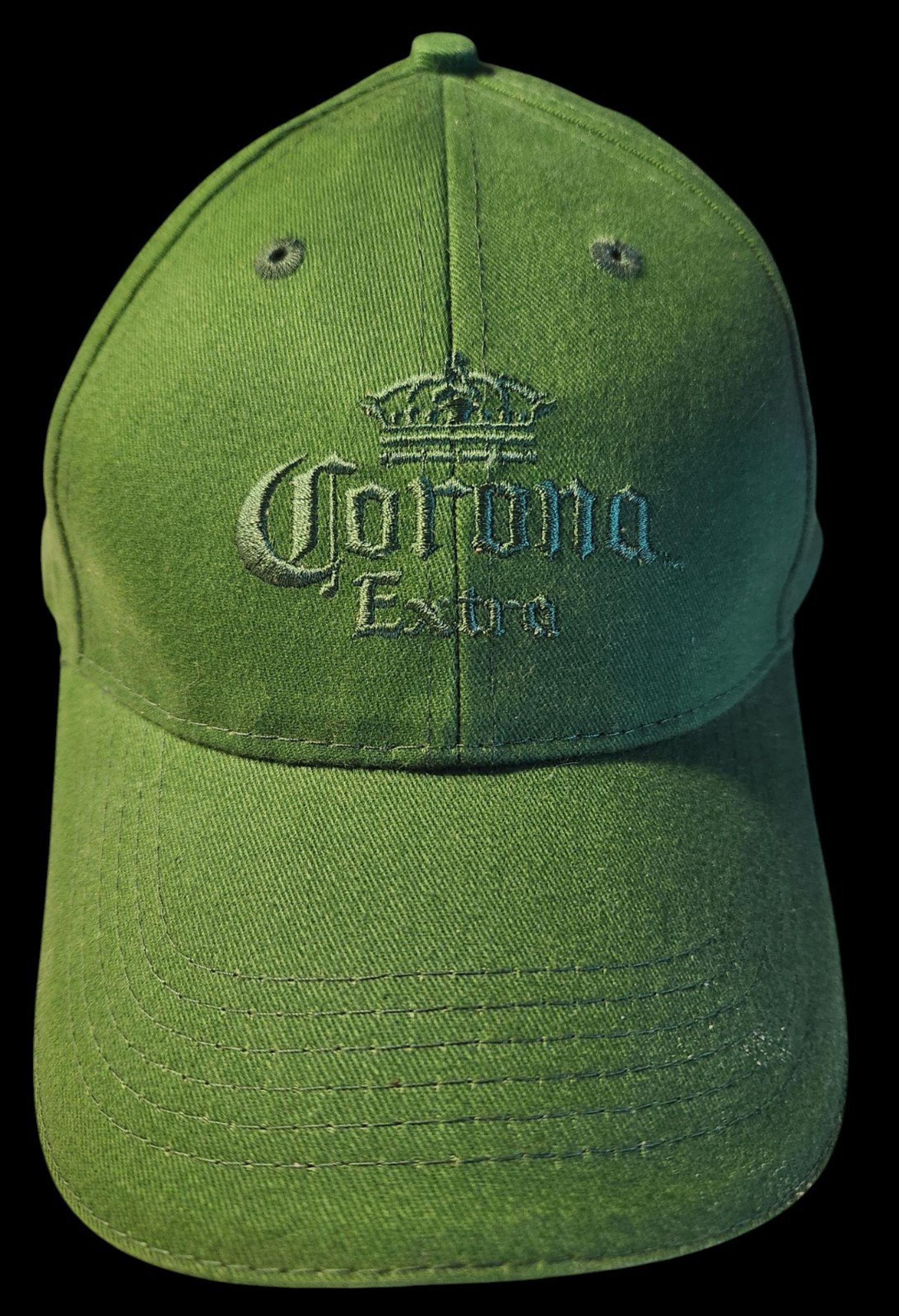Vintage Corona Extra Green Beer Baseball Hat Cerveza