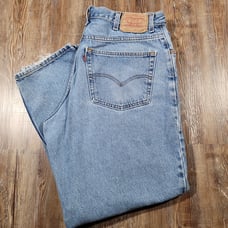 Levi's 560 Comfort Fit Loose Taper Vintage Light Wash Jeans 36x29