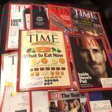 Set of 10 Time Magazines