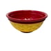 Special Plaz | Vintage | Serving Bowl | Burgundy and Wheat 8”