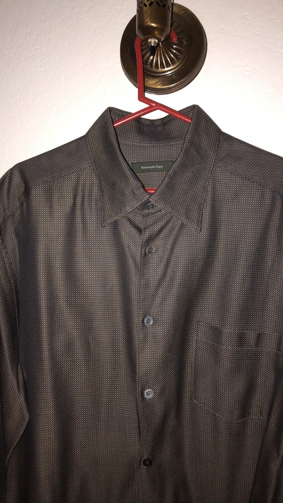 ermenegildo zegna dress shirt. XXL