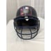 Girls Rawlings Face Guard 6 1/2 - 7 1/2 Pony Tail Batting Helmet Softball blue