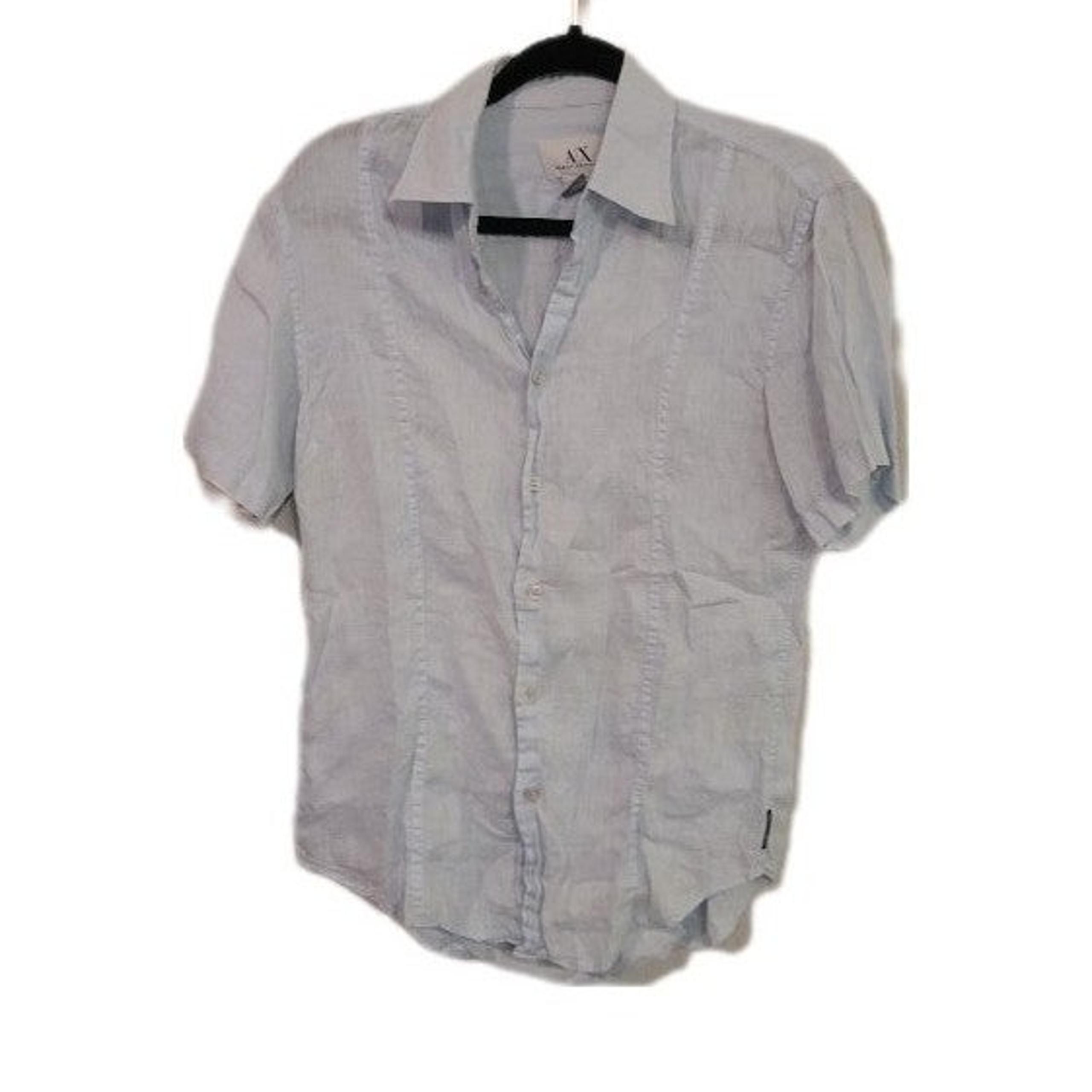 Armani Exchange Womens Button Down Top