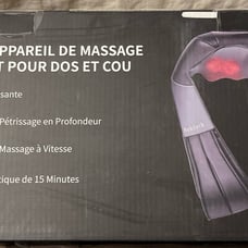 Nekteck Shiatsu Neck and Back Massager with Soothing Heat Electric Deep Tissue 3