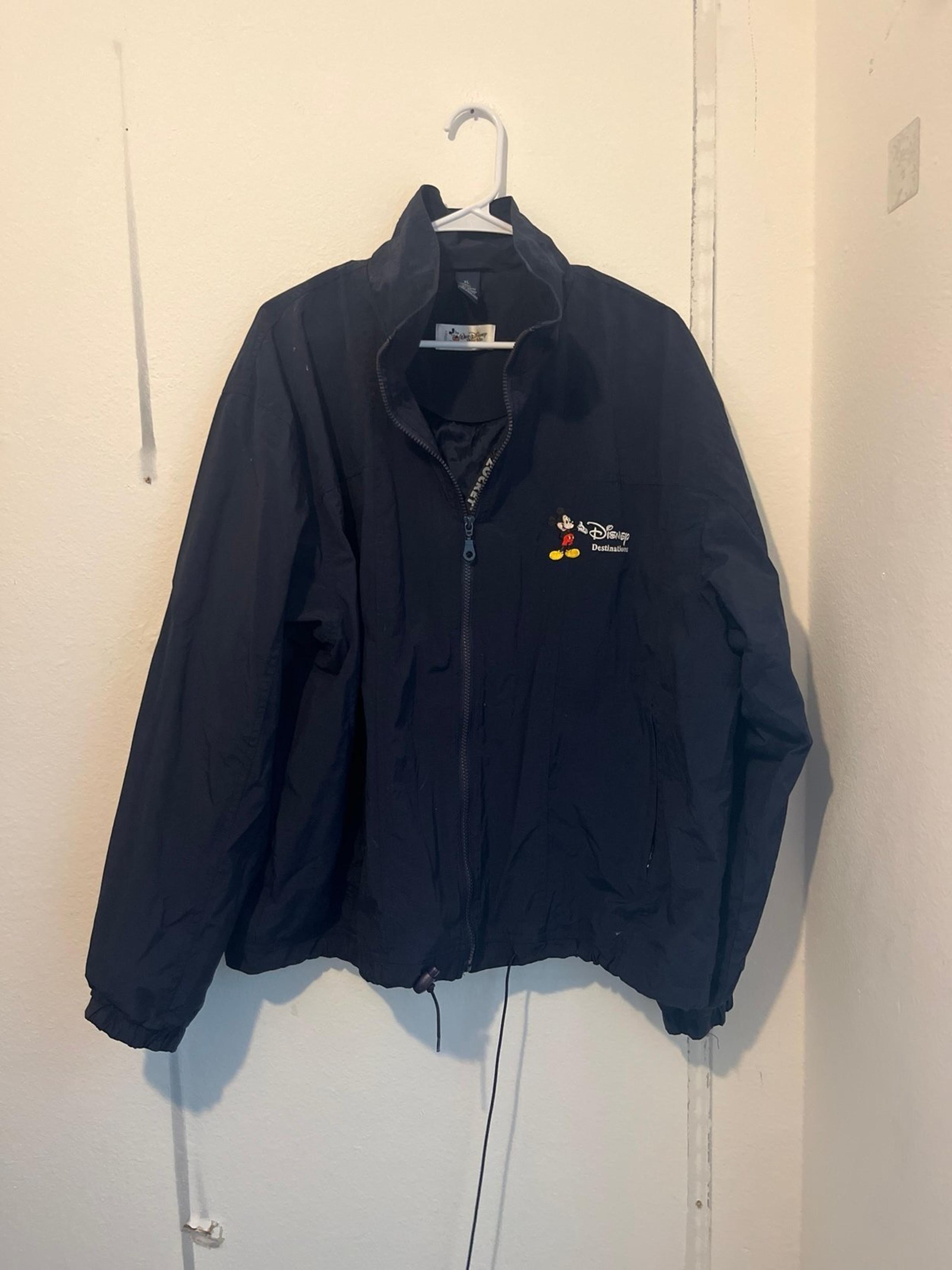 Men’s vintage Disney destinations windbreaker