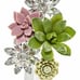 Bath & Body works wallflower Succulent crystal flowers plug