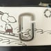 Marc Jacobs Peanuts X The Snapshot Americana Top Zip Multi Wallet USED