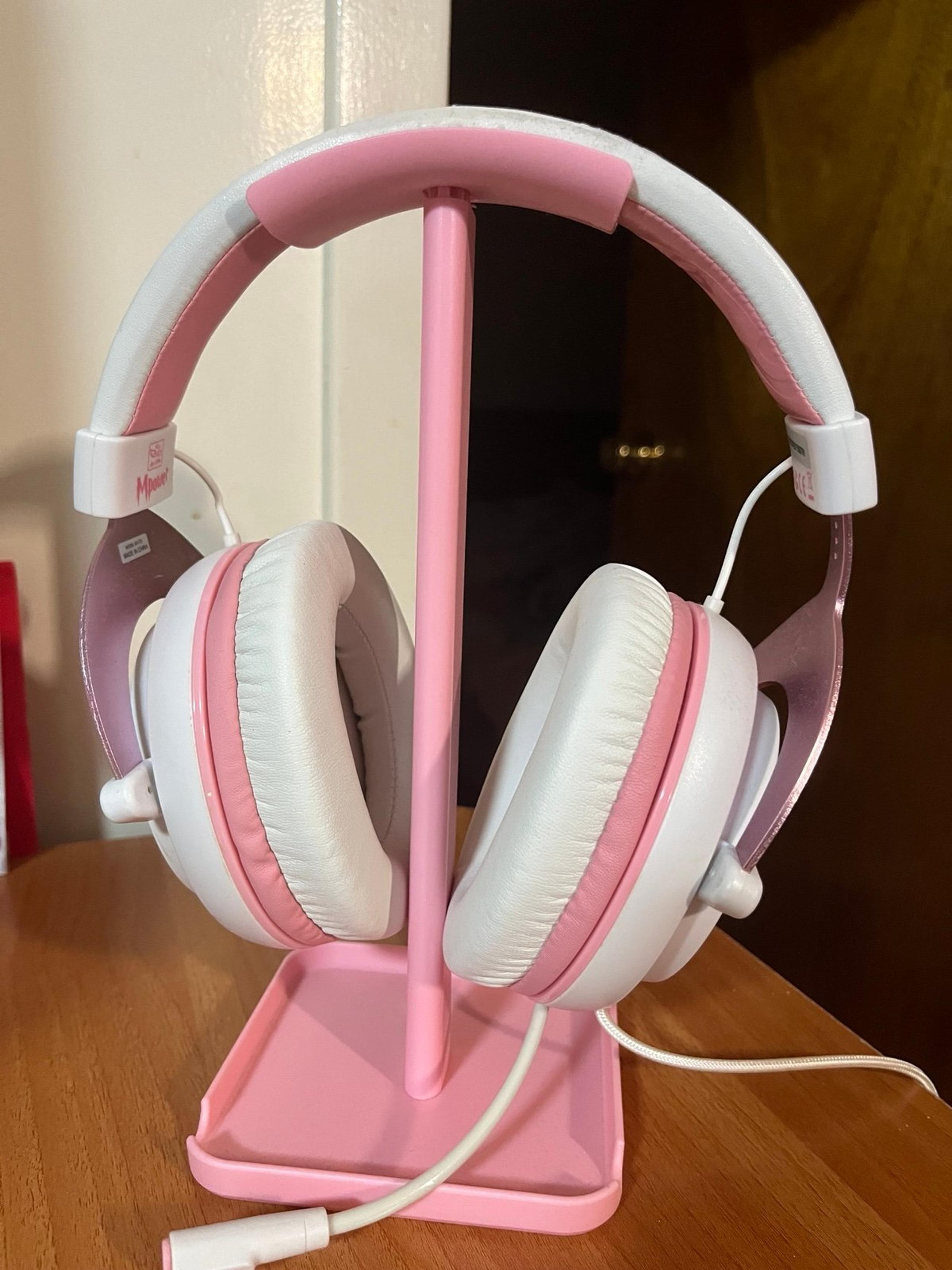 SADES MPOWER Pink Stereo Gaming Headset