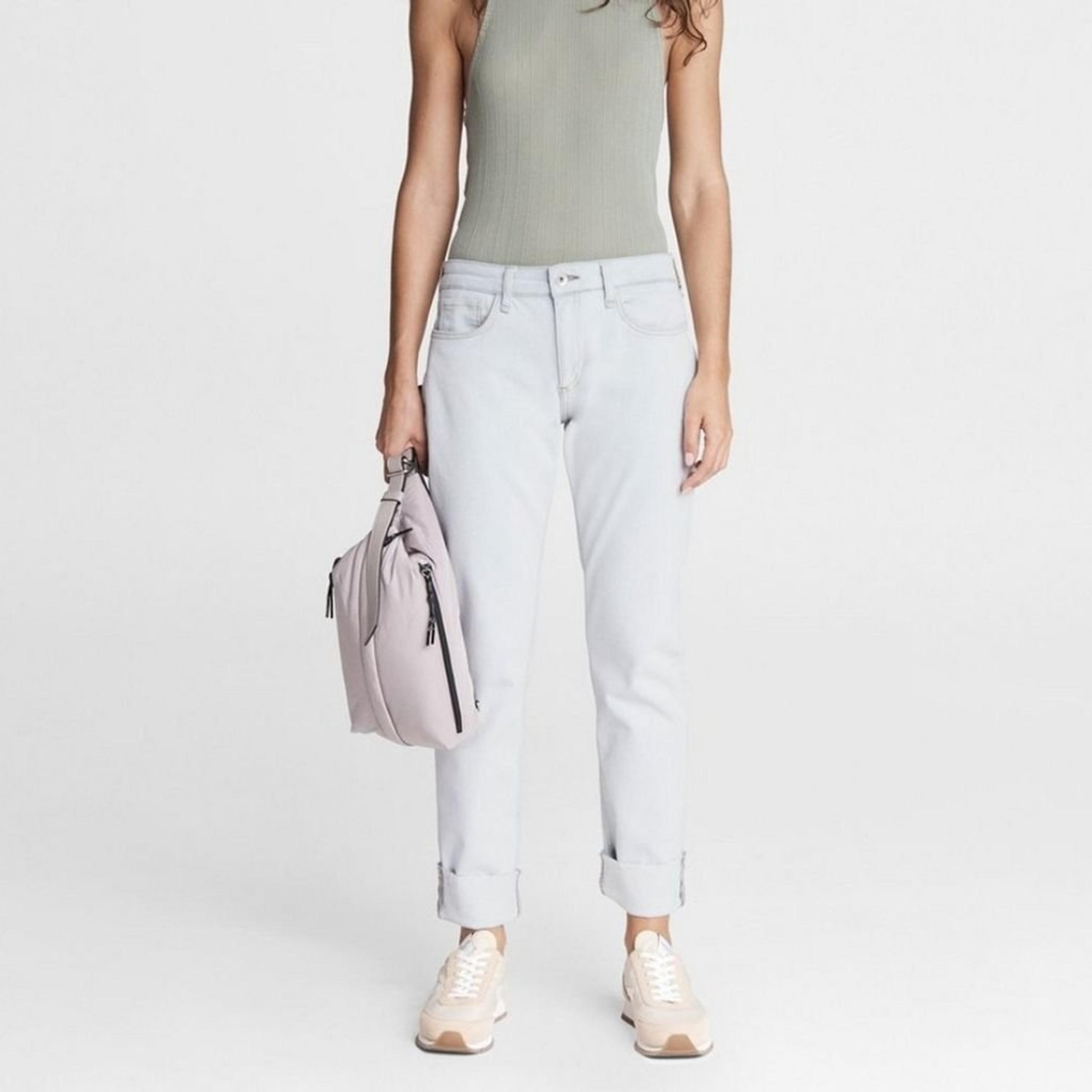Rag & Bone Dre Low-Rise Boyfriend Jeans Ditch Plains light blue size 29