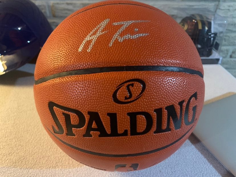 Alonzo Trier Autographed Basketball