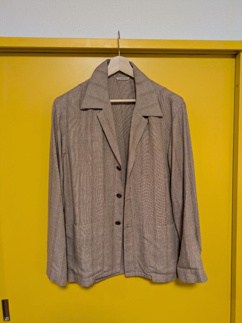 送料無料 通販  LINEN JACKET SHIRTS SKIN SHARK SILK WOOL ジャケット・アウター