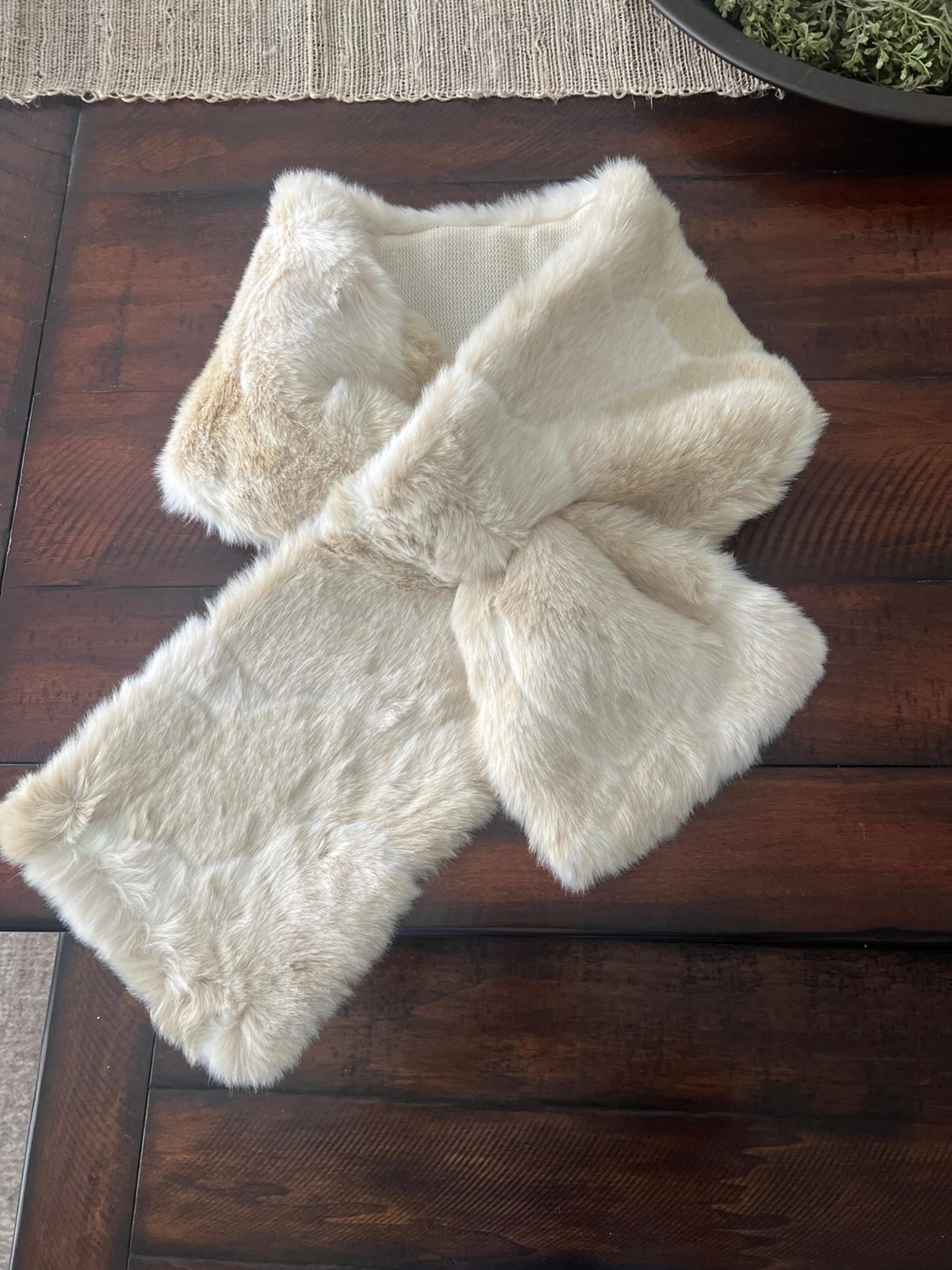 Faux Fur Scarf/Wrap