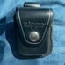 Cowhide leather Zippo lighters black