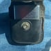 Cowhide leather Zippo lighters black