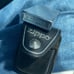 Cowhide leather Zippo lighters black