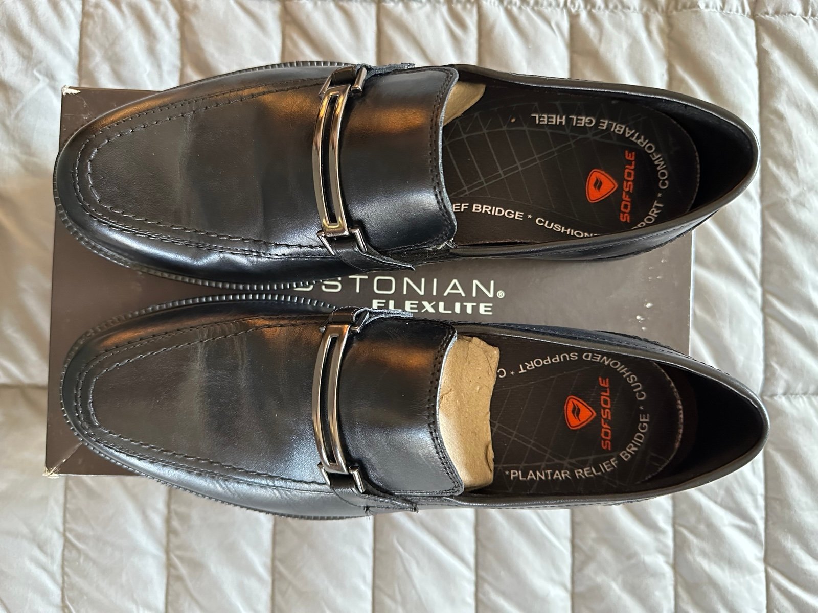 Leather men’s Black Dress Shoes