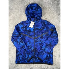 Nike Windrunner Tech Fleece Full Zip Hoodie Size 2XL Men Game Royal Blue