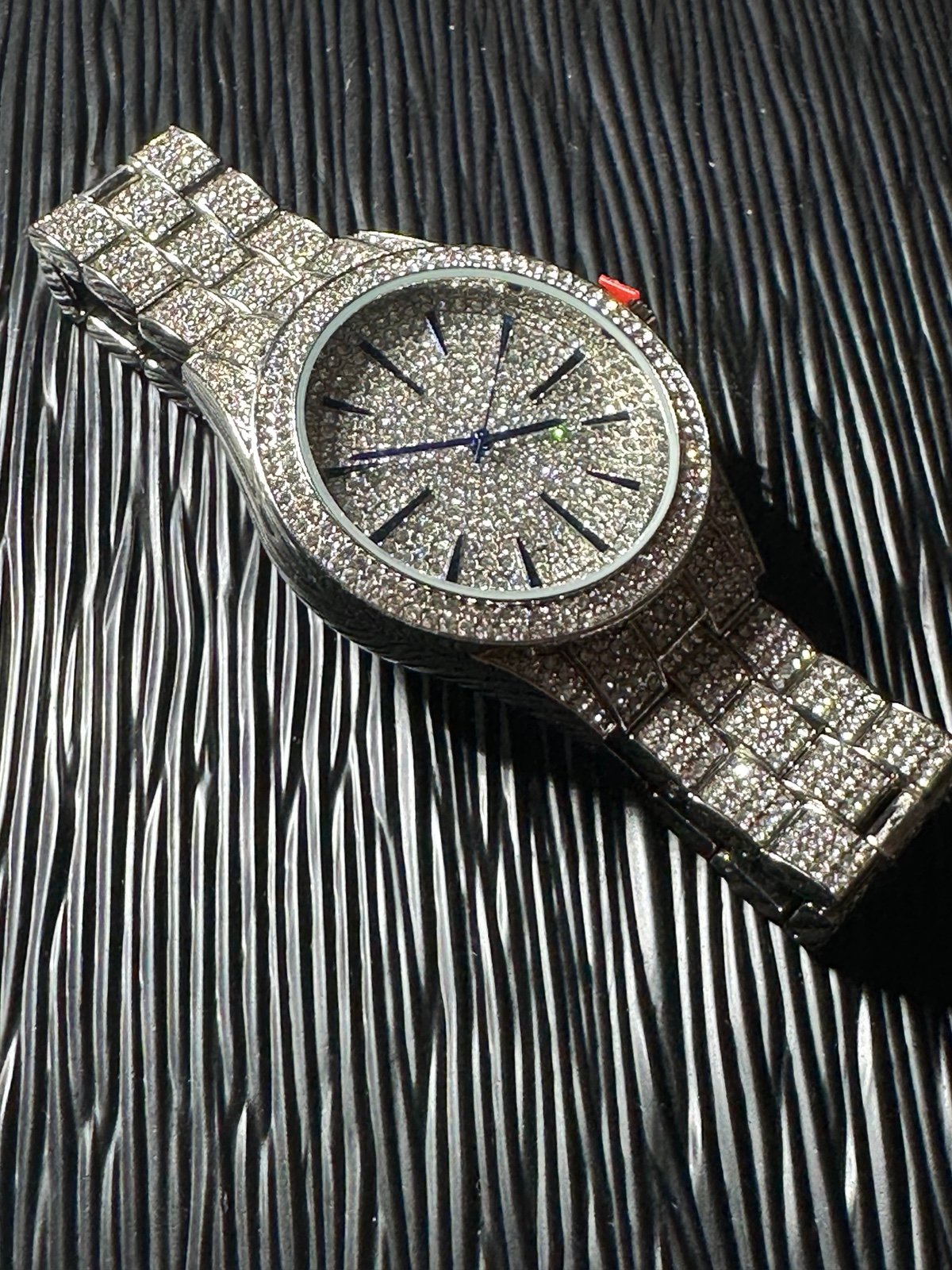 Watch LIMITED TIME MEGA SALE! 14K Gold Plated Iced Out Diamond Simulated Watch