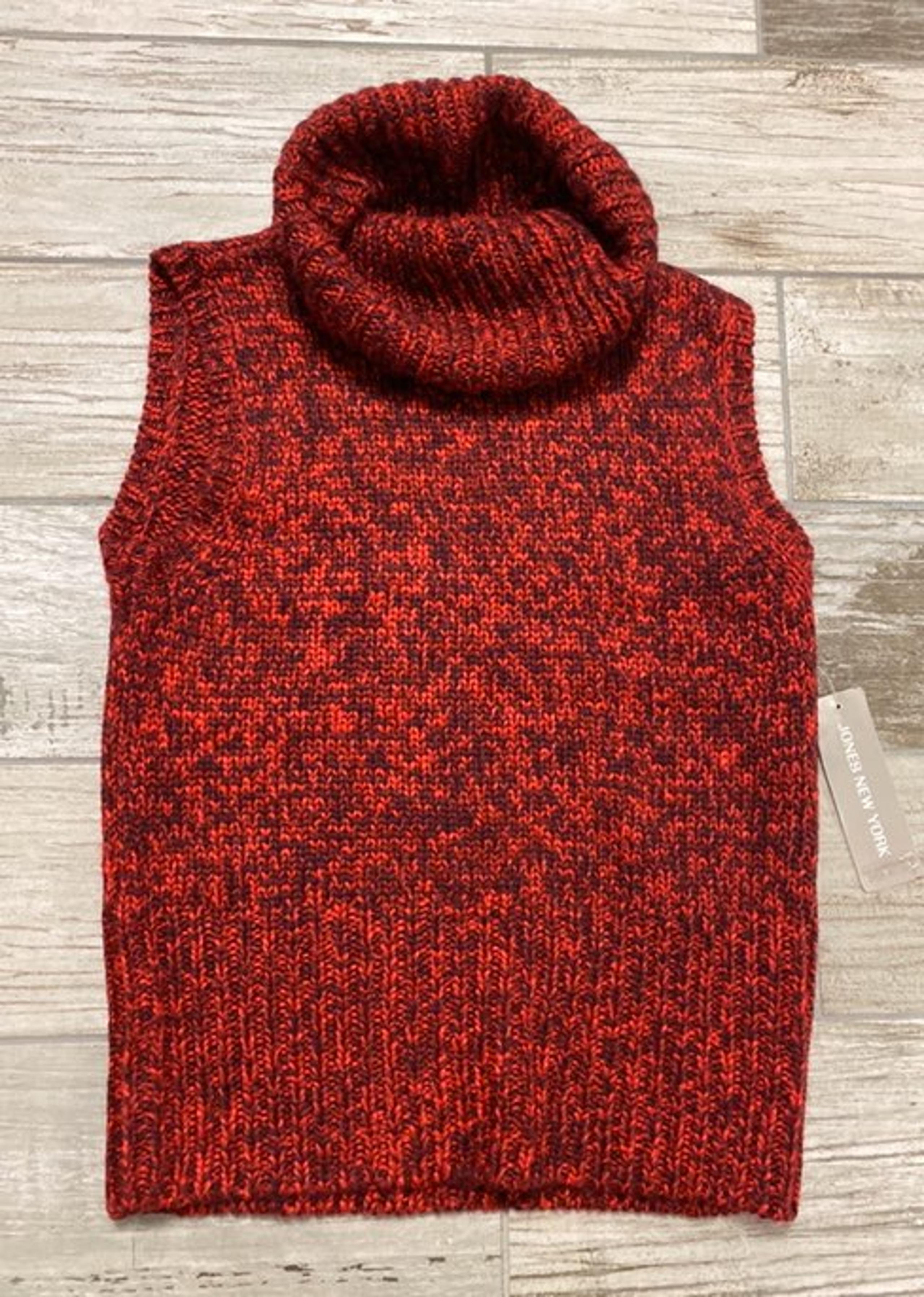 Red Sweater Tank Top