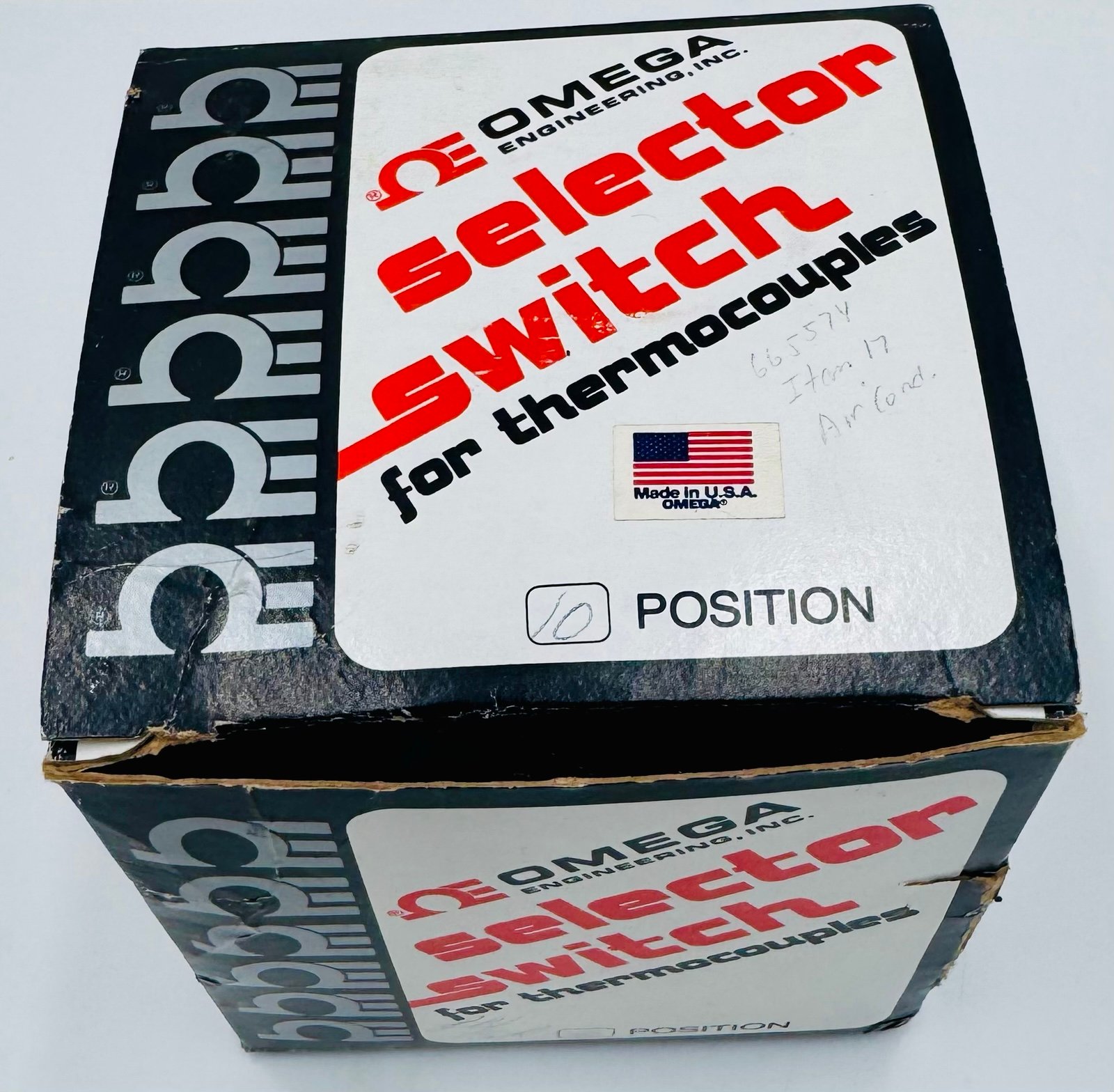 OMEGA SELECTOR SWITCH OSW3-10 NEW