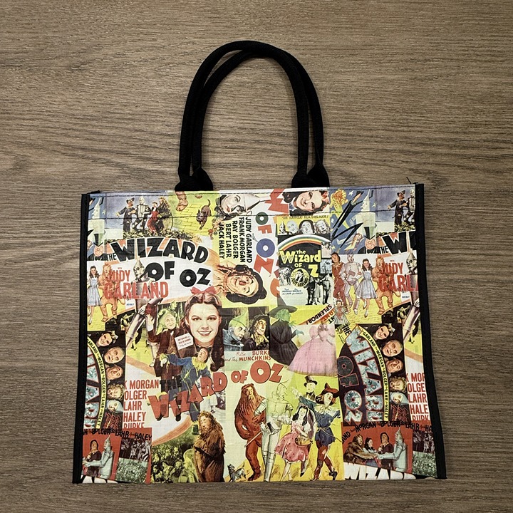 Wizard of Oz tote bag Dorothy Toto Glinda Scarecrow Lion Wicked Witch Tinman