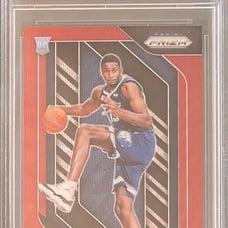 2018 Panini prizm Jaren Jackson Jr. Ruby Wave Prizm PSA 9