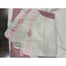 New Vintage Avanti Cameo Rose Guest Bath Towel Set Pink and White