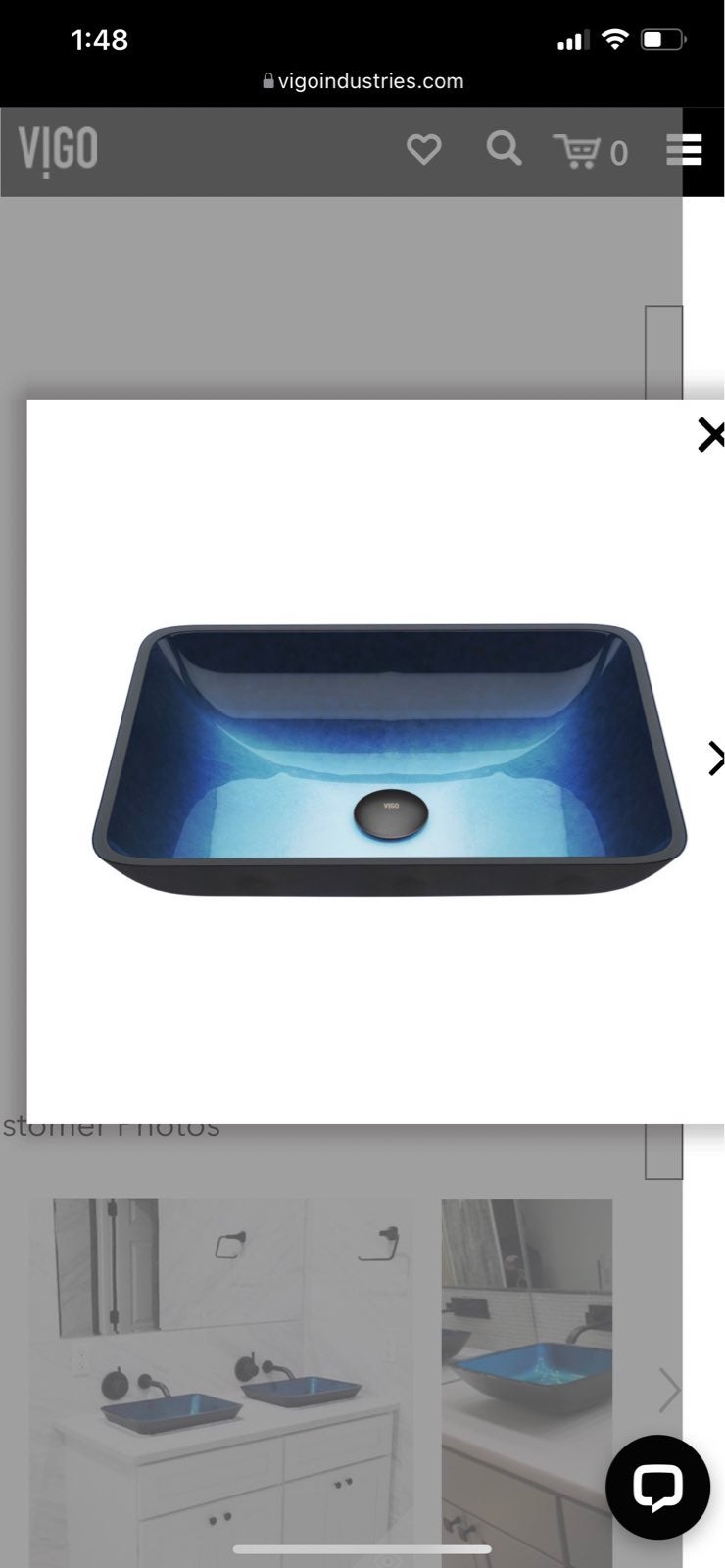 Bathroom Counter Sink (2 available) 1