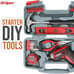35pc Red tool kit with 3.6V USB Electric