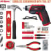 35pc Red tool kit with 3.6V USB Electric