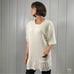 *Jones New York Sport Women's Cable Knit Short Sleeve Sweater Tunic Sz 3X