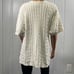 *Jones New York Sport Women's Cable Knit Short Sleeve Sweater Tunic Sz 3X