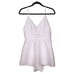 150 FINDERS KEEPERS White Stripe Print Sleeveless Playsuit Romper Small NWT