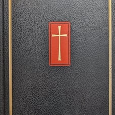 UK HOLY BIBLE, Catholic Edition, Large Type, Leather Bound, Like New