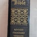 UK HOLY BIBLE, Catholic Edition, Large Type, Leather Bound, Like New