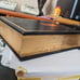 UK HOLY BIBLE, Catholic Edition, Large Type, Leather Bound, Like New