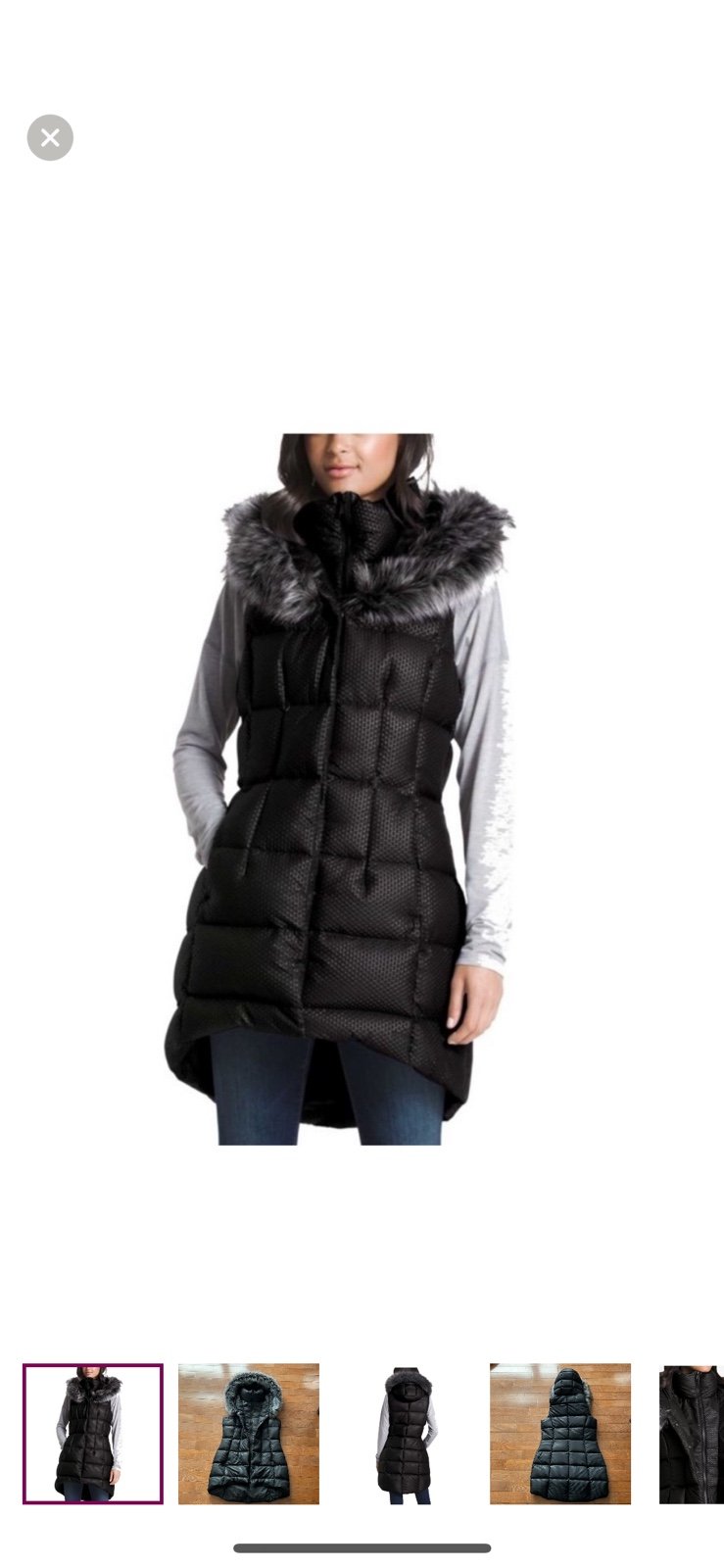 THE NORTH FACE HEY MAMA VEST/JACKET-BLACK-M