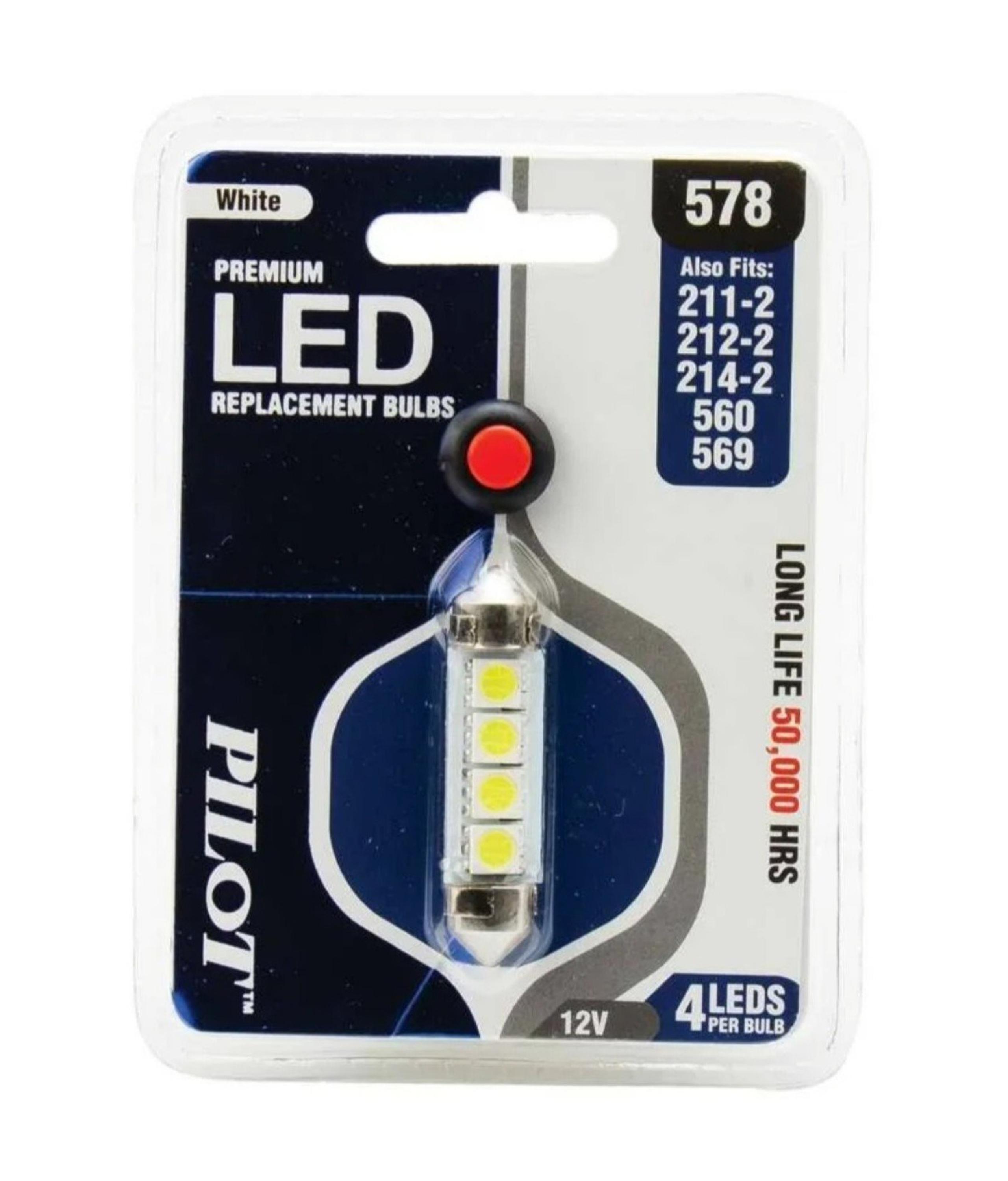 Pilot Automotive IL-578W LED Dome Light Bulb