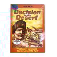Decision in the Desert IBM (PC) 128k Microprose Computer Game Big Box New Sealed