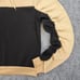 Baby Phat Hoodie Womens 3X Black Tan Colorblock Fleece 1/4 Zip Ruched Sleeve Y2K