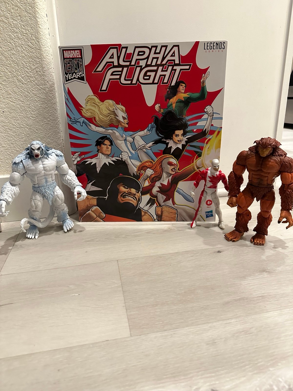 Marvel Legends Amazon Exclusive Alpha Flight box set +3 more marvel Legends
