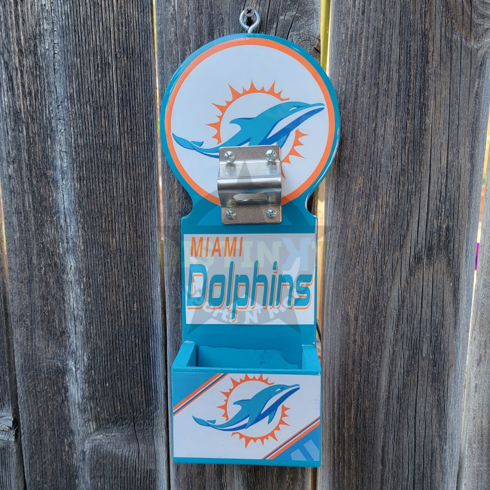 Miami Dolphins Bottle Opener