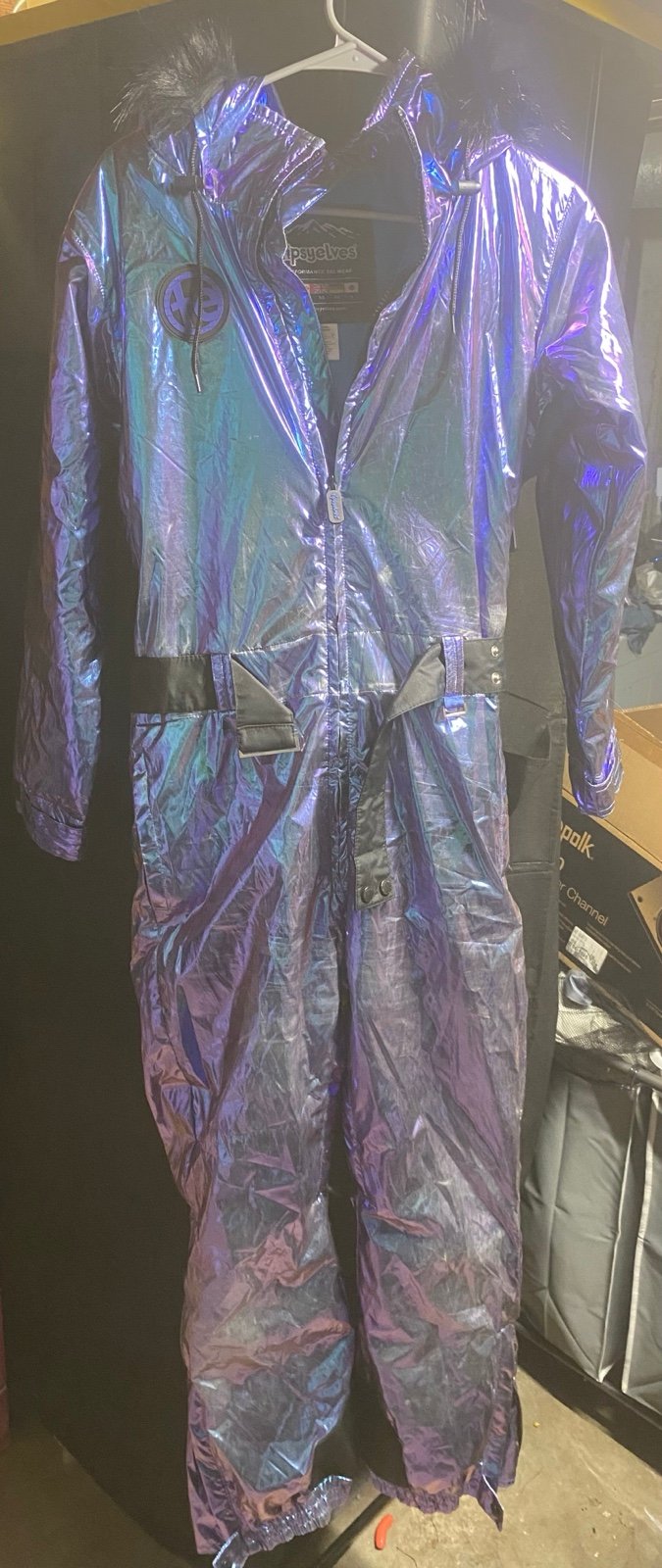Tipsy Elves WOMEN'S IRIDESCENT IRIS SKI SUIT (XS)