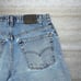 Vintage Silver Tab Levis Jeans Flared Light Wash Denim Loose Fit 100% Cotton 90s